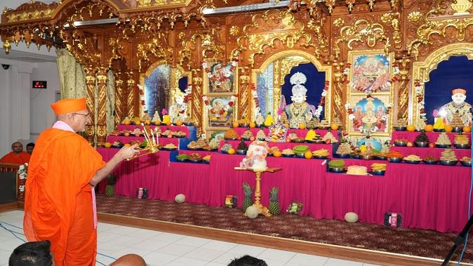 22nd Annual Patotsava three-day devotional celebration at Swaminarayan Temple, Sikkakus, New Jersey, USA