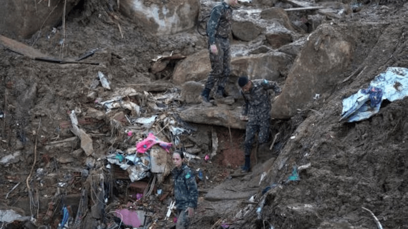 Landslides kill two in China, cancel some trains in northeast; Rescue team is looking for people