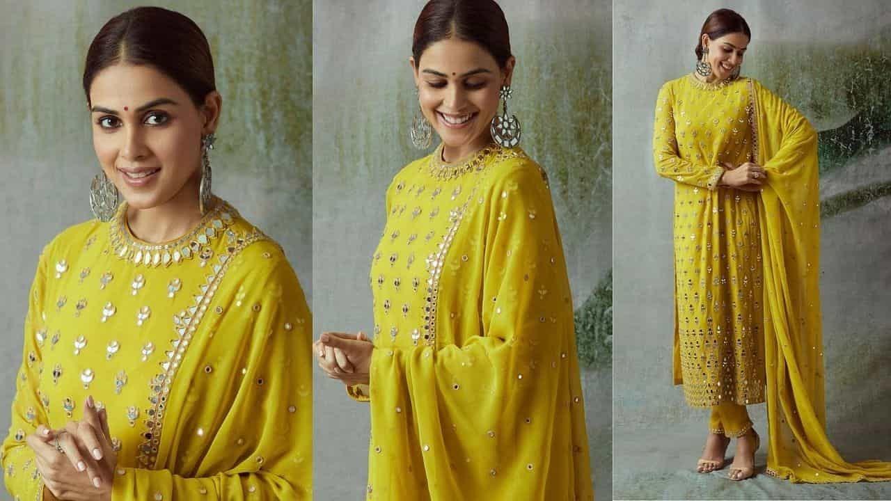 These ethnic looks by Genelia D'Souza are perfect for the festival