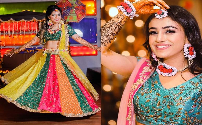 Try dresses in these colors to stand out from the crowd at the Mehndi function