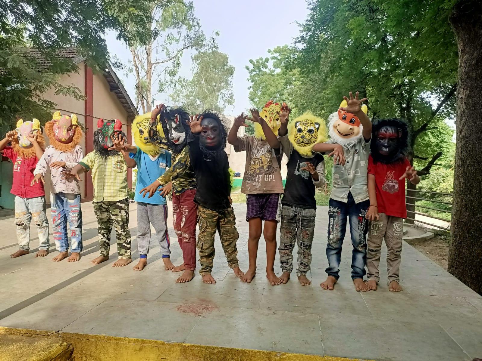 A children's fair was held under Life Skills at Bakrol Primary School.