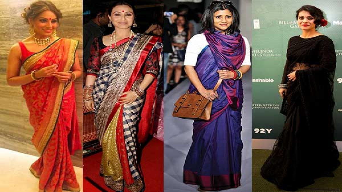 Choose the right color of saree according to your skin tone, look different