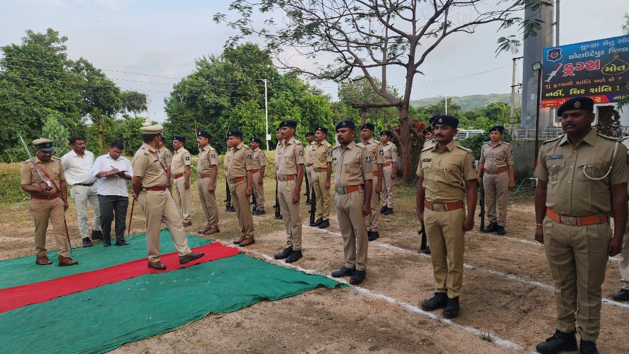 In the annual inspection at Kadwal police station, people appreciated the police performance