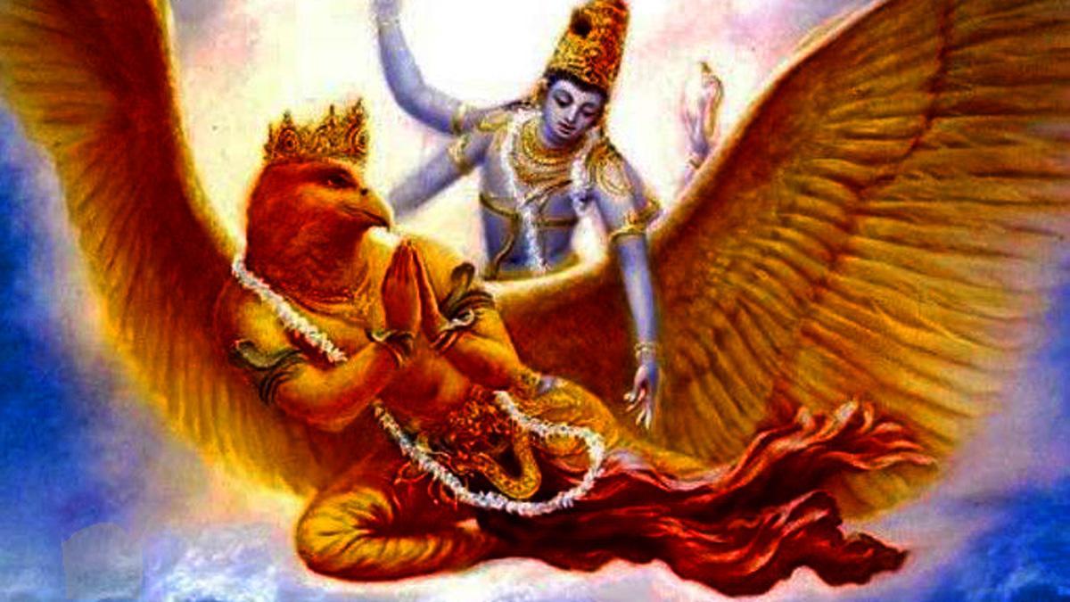 Learn from Garuda Purana what four tasks should one start the day with?