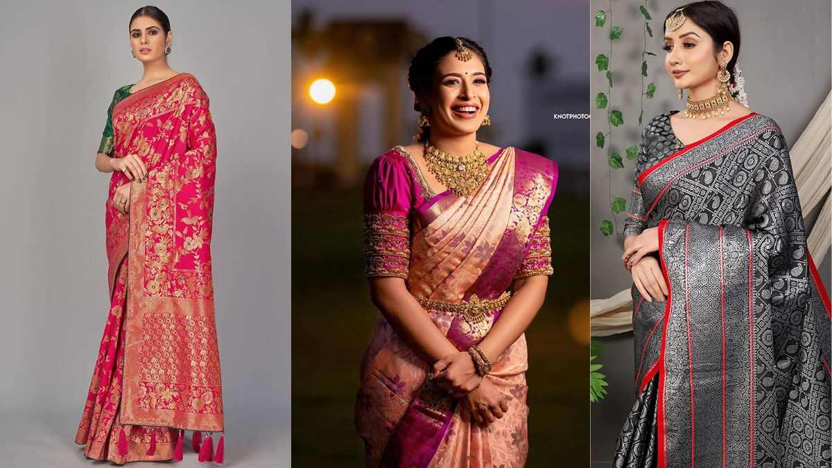 Kanjeevaram and Banarasi silk sarees are different, you should also know their difference