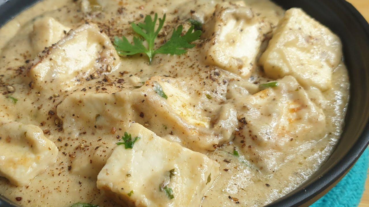 Make Paneer Kali Mirch Makhani in White Gravy at Home, Know the Recipe