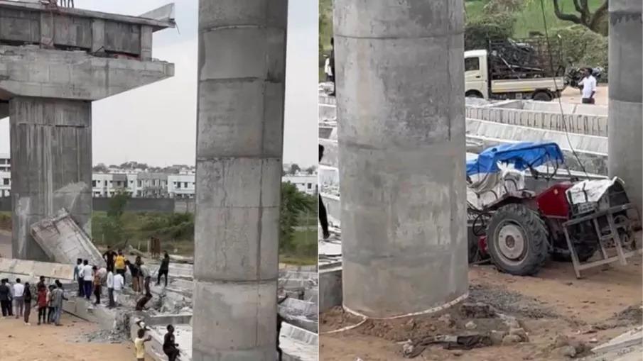 Bridge under construction collapsed in Gujarat; One died, Kate; Many persisted, Congress accused the government