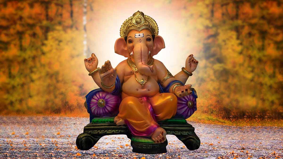 Just seeing Lord Ganesha's back starts to deteriorate instead of working, do you know why?