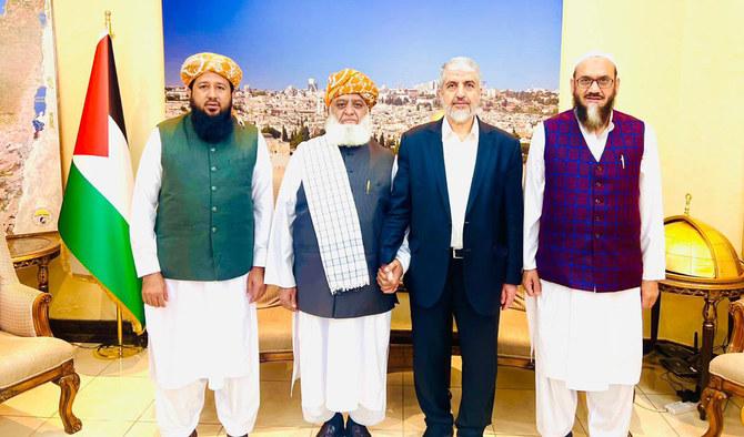 'Time to stand shoulder to shoulder with Palestinian brothers', Pak leader backs Hamas; Interview with Chief Ismail Haniyeh