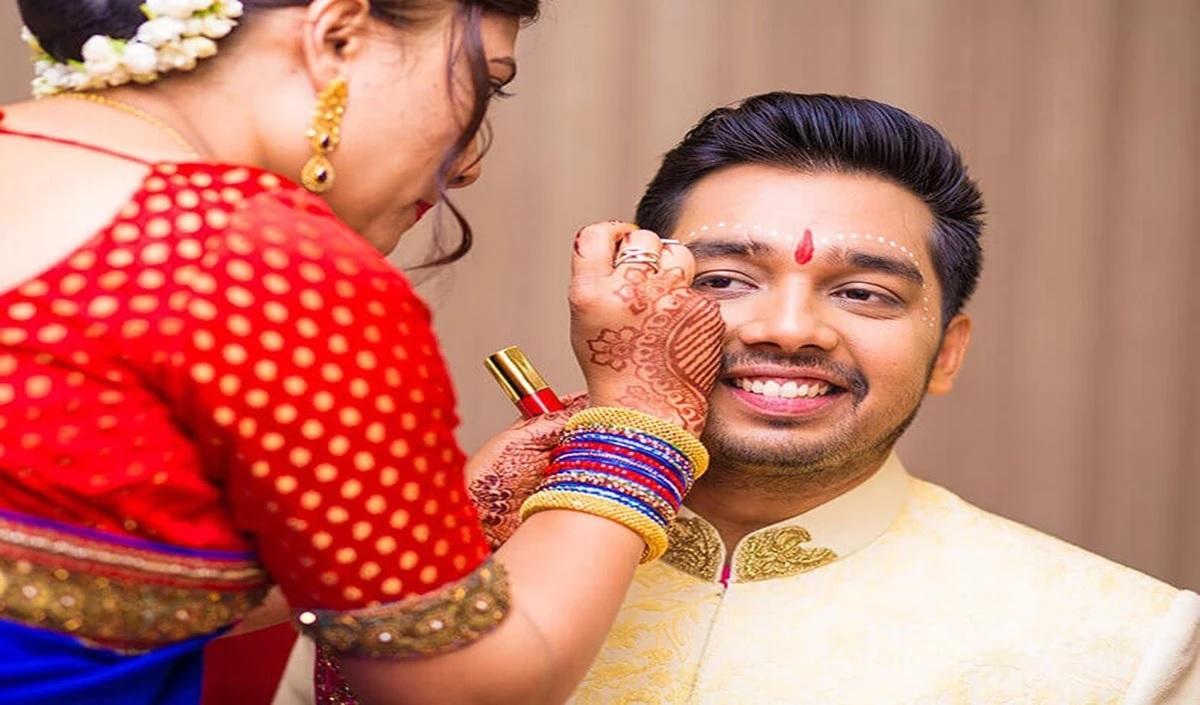 Adopt these make-up tips by the groom at the wedding, the bride and her friends will also go crazy.