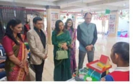 Organization of Science Exhibition at Lord's English Medium School