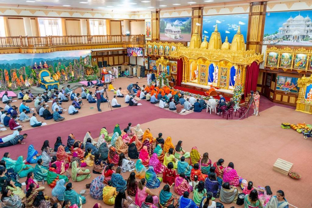 Shree Swaminarayan Mandir, Nairobi was celebrated “Shree Ghanshyam Maharaj 71th Pratishhostav” in the presence of His Divine Holiness of Acharya Gyanamahoddhi Shree Jitendriyapriyadasji Swamiji Maharaj with great enthusiasm…