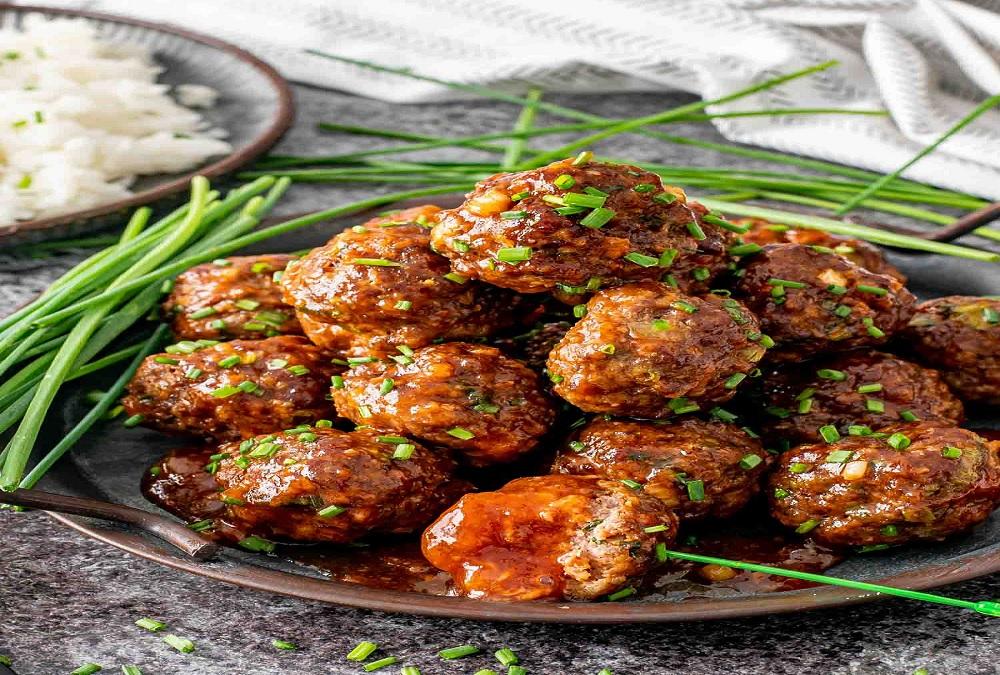 Make the popular Korean style cocktail meatballs at home with this easy recipe