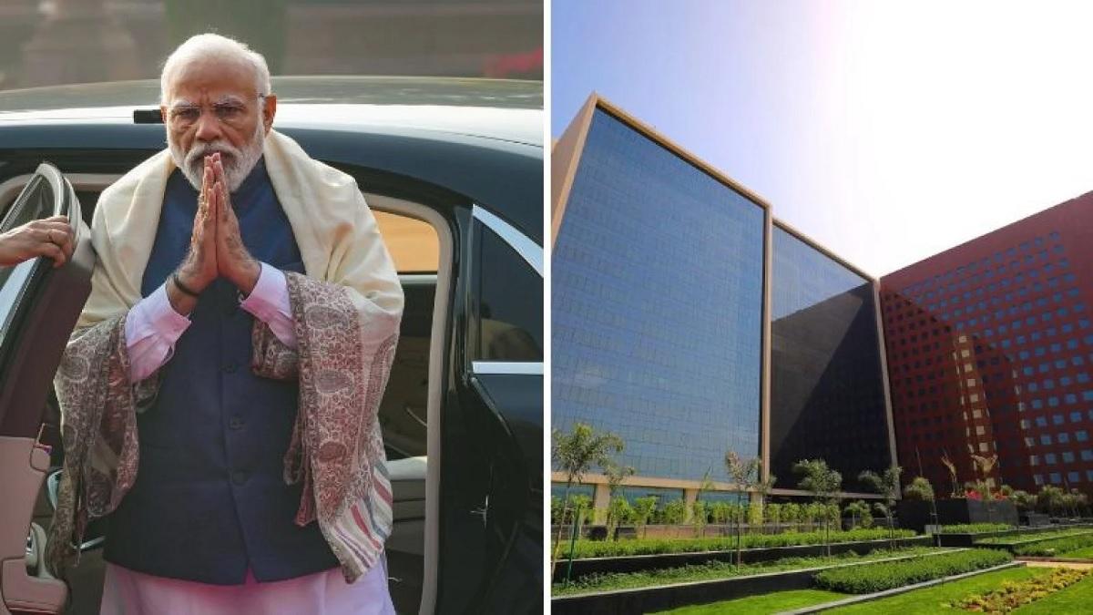 PM Modi inaugurated the world's largest office building 'Surat Diamond Bourse', also gifted the airport