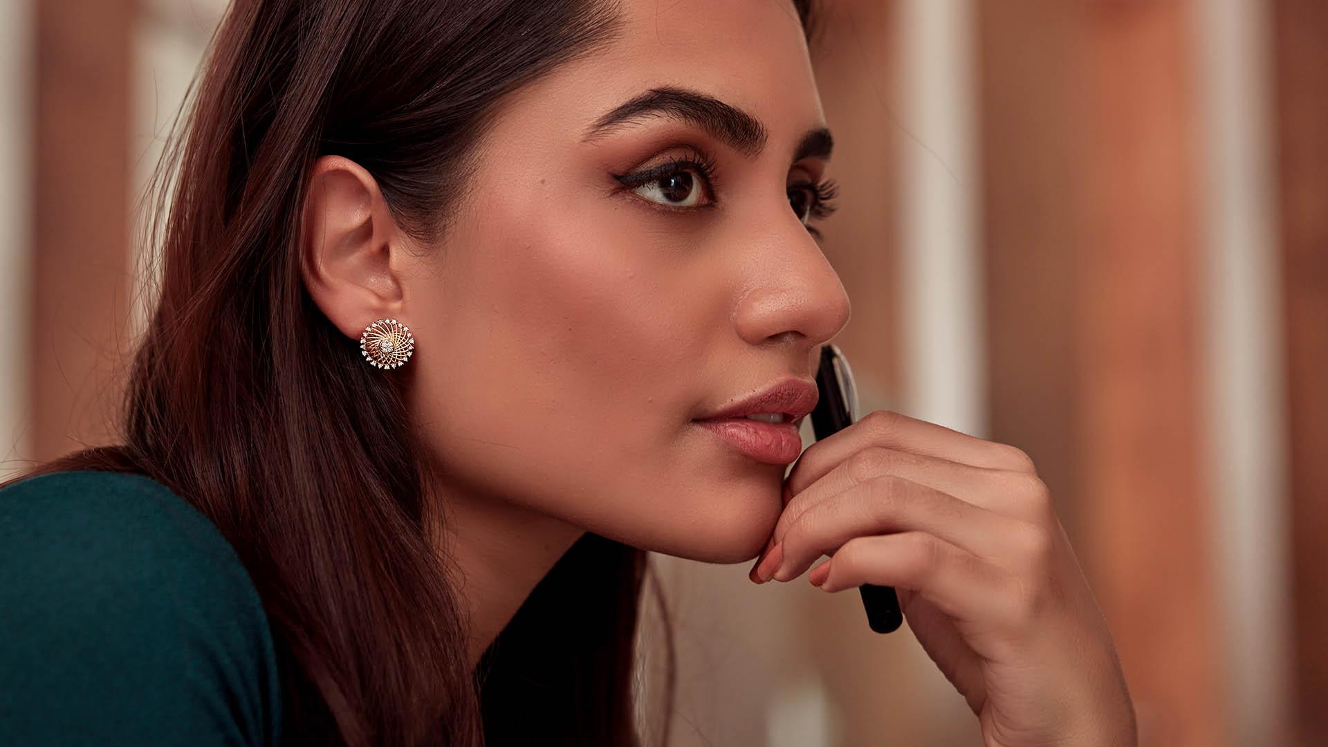 This design of earrings will make your office more attractive