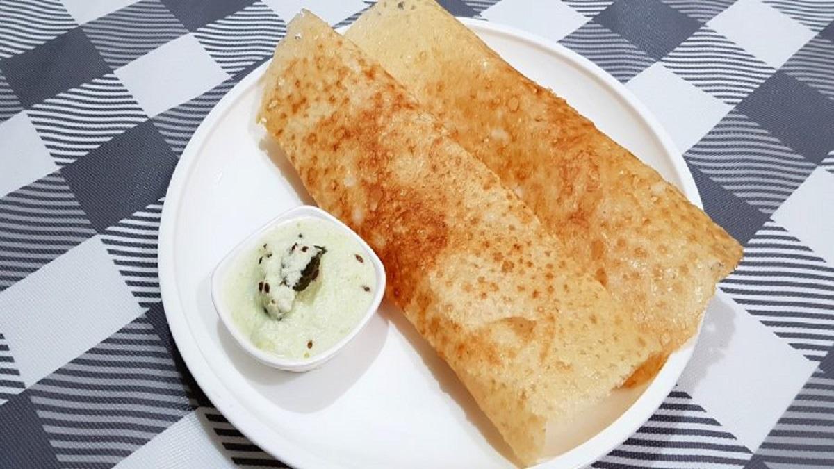 Farali Dosa: Make potato and Moriya dosa easily