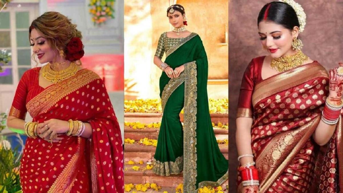 This Teej you can try these 5 types of sarees, you will look very beautiful